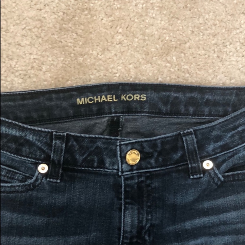 Michael Kors skinny Women's Size 2 Blue Jeans (Pre-owned)